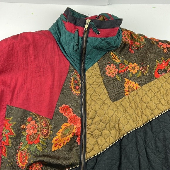 Vintage Nuggets gold  & red windbreaker size large - Picture 5 of 10